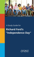 A_Study_Guide_For_Richard_Ford_s__Independence_Day_