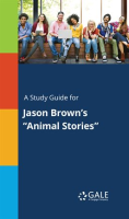 A_Study_Guide_For_Jason_Brown_s__Animal_Stories_