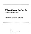 They_came_to_Paris