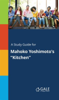 A_Study_Guide_For_Mahoko_Yoshimoto_s__Kitchen_
